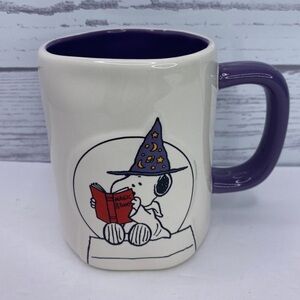 Peanuts x Rae Dunn Snoopy Magic Potion Warlock Ceramic Coffee Mug 2023